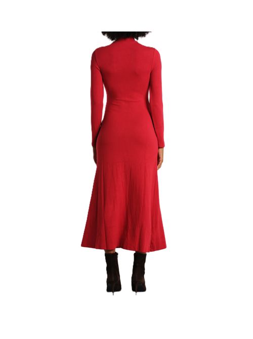 Abito lungo con fiore applicato FARM Rio | 362356L0028 RED